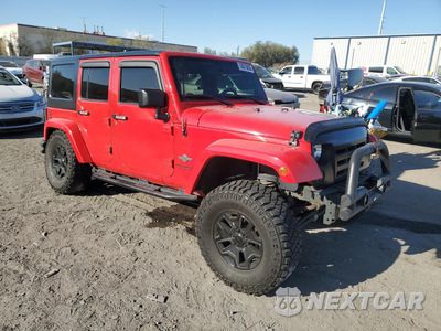 Czwarte zdjęcie samochodu z boku: 2015 JEEP WRANGLER UNLIMITED SPORT VIN:1C4BJWDG8FL612101 - miniatura