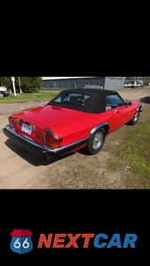 Trzecie zdjęcie samochodu z tyłu: 1990 JAGUAR XJS CLASSIC COLLECTION VIN:SAJTW4844LC175818 - miniatura