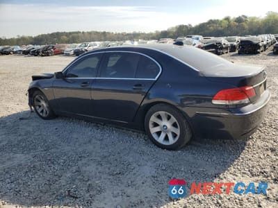 Drugie zdjęcie samochodu z przodu: 2006 BMW 750 LI VIN:WBAHN83576DT29416 - miniatura