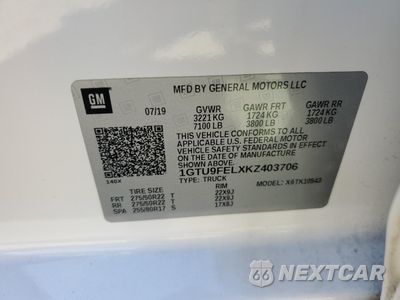 Zdjęcie 12 z 12 samochodu: 2019 GMC SIERRA K1500 DENALI VIN:1GTU9FELXKZ403706 - miniatura