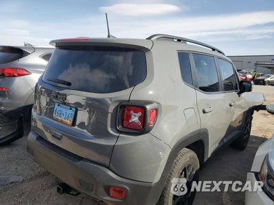 Trzecie zdjęcie samochodu z tyłu: 2020 JEEP RENEGADE LATITUDE VIN:ZACNJBBB8LPL87499 - miniatura