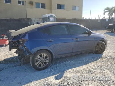 Trzecie zdjęcie samochodu z tyłu: 2020 HYUNDAI ELANTRA SEL VIN:5NPD84LF9LH559359 - miniatura