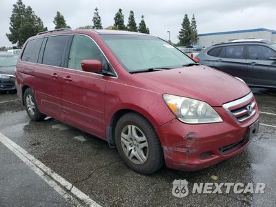 Czwarte zdjęcie samochodu z boku: 2005 HONDA ODYSSEY EXL VIN:5FNRL38735B076922 - miniatura