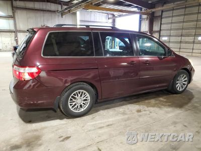 Trzecie zdjęcie samochodu z tyłu: 2007 HONDA ODYSSEY EX VIN:5FNRL38817B056230 - miniatura
