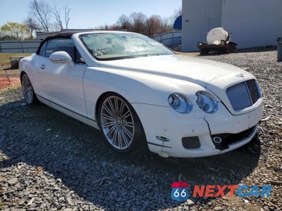 Czwarte zdjęcie samochodu z boku: 2010 BENTLEY CONTINENTAL GTC SPEED VIN:SCBDP3ZA1AC064402 - miniatura