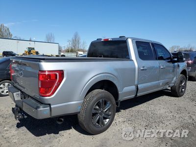 Trzecie zdjęcie samochodu z tyłu: 2022 FORD F150 SUPERCREW VIN:1FTFW1E87NKD09618 - miniatura