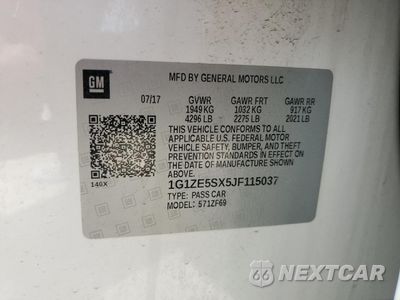 Zdjęcie 14 z 14 samochodu: 2018 CHEVROLET MALIBU PREMIER VIN:1G1ZE5SX5JF115037 - miniatura