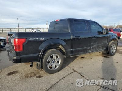 Trzecie zdjęcie samochodu z tyłu: 2019 FORD F150 SUPERCREW VIN:1FTEW1EP6KFB40117 - miniatura
