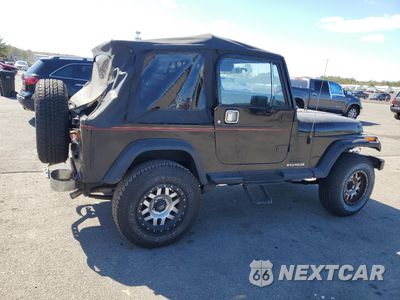 Trzecie zdjęcie samochodu z tyłu: 1987 JEEP WRANGLER LAREDO VIN:2BCCV814XHB538389 - miniatura