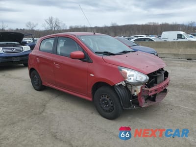 Czwarte zdjęcie samochodu z boku: 2014 MITSUBISHI MIRAGE ES VIN:ML32A4HJ1EH006685 - miniatura