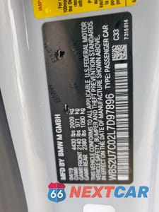 Zdjęcie 12 z 13 samochodu: 2020 BMW M2 COMPETITION VIN:WBS2U7C02L7D97896 - miniatura