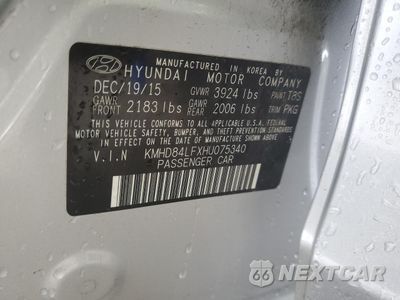 Zdjęcie 14 z 15 samochodu: 2017 HYUNDAI ELANTRA SE VIN:KMHD84LFXHU075340 - miniatura