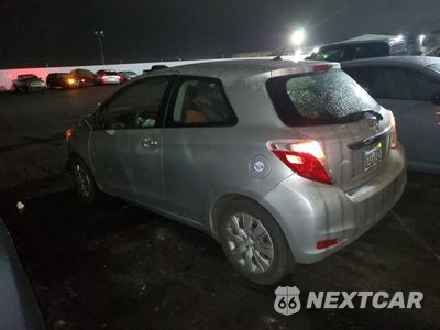 Drugie zdjęcie samochodu z przodu: 2012 TOYOTA YARIS VIN:JTDJTUD36CD501205 - miniatura