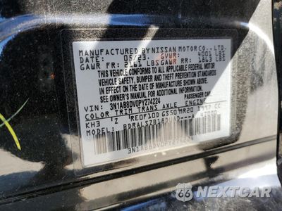 Zdjęcie 13 z 13 samochodu: 2023 NISSAN SENTRA SR VIN:3N1AB8DV0PY274224 - miniatura