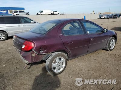 Trzecie zdjęcie samochodu z tyłu: 2000 DODGE NEON BASE VIN:1B3ES46C4YD548162 - miniatura