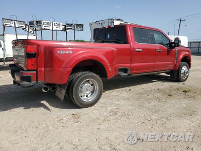 Czwarte zdjęcie samochodu z boku: 2024 FORD F450 SUPER DUTY VIN:1FT8W4DT8RED97812 - miniatura