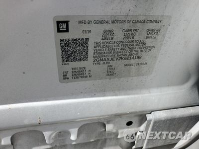 Zdjęcie 14 z 14 samochodu: 2019 CHEVROLET EQUINOX LT VIN:2GNAXJEV2K6214189 - miniatura