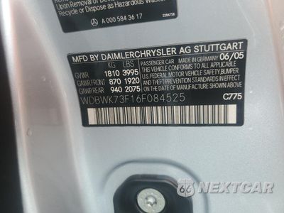 Zdjęcie 12 z 12 samochodu: 2006 MERCEDES-BENZ SLK 55 AMG VIN:WDBWK73F16F084525 - miniatura