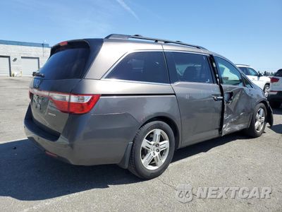 Trzecie zdjęcie samochodu z tyłu: 2012 HONDA ODYSSEY TOURING VIN:5FNRL5H98CB093967 - miniatura