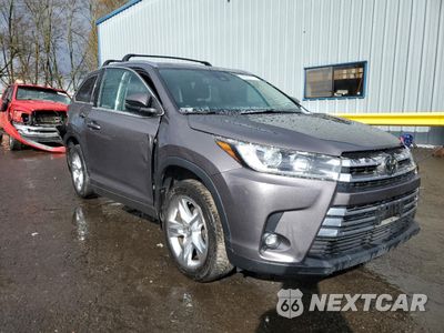 Czwarte zdjęcie samochodu z boku: 2019 TOYOTA HIGHLANDER LIMITED VIN:5TDDZRFH2KS969307 - miniatura