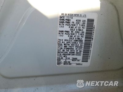 Zdjęcie 14 z 14 samochodu: 2011 NISSAN ROGUE S VIN:JN8AS5MT2BW163382 - miniatura