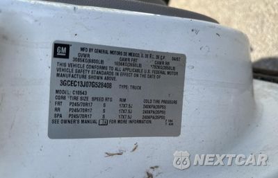 Zdjęcie 10 z 11 samochodu: 2007 CHEVROLET SILVERADO C1500 CREW CAB VIN:3GCEC13J07G528408 - miniatura