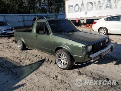 Czwarte zdjęcie samochodu z boku: 1981 VOLKSWAGEN RABBIT TRUCK VIN:1V1KG0177BV001672 - miniatura