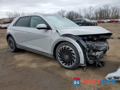 Czwarte zdjęcie samochodu z boku: 2022 HYUNDAI IONIQ 5 LIMITED VIN:KM8KRDAF0NU089802 - miniatura