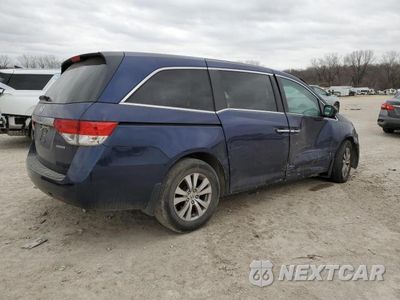 Trzecie zdjęcie samochodu z tyłu: 2016 HONDA ODYSSEY SE VIN:5FNRL5H37GB059388 - miniatura