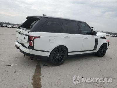 Trzecie zdjęcie samochodu z tyłu: 2020 LAND ROVER RANGE ROVER HSE VIN:SALGS2RU5LA591525 - miniatura