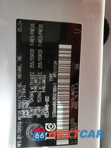 Zdjęcie 14 z 14 samochodu: 2024 LEXUS TX 350 BASE VIN:5TDAAAB62RS016641 - miniatura