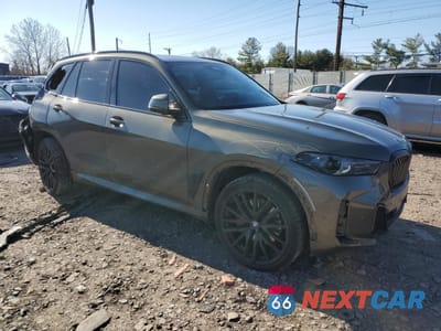 Czwarte zdjęcie samochodu z boku: 2025 BMW X5 XDRIVE40I VIN:5UX23EU0XS9W54542 - miniatura