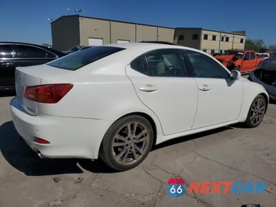 Trzecie zdjęcie samochodu z tyłu: 2006 LEXUS IS 250 VIN:JTHBK262062014953 - miniatura