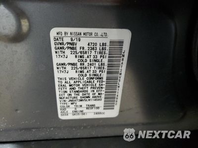 Zdjęcie 13 z 14 samochodu: 2020 NISSAN ROGUE S VIN:JN8AT2MV5LW114580 - miniatura