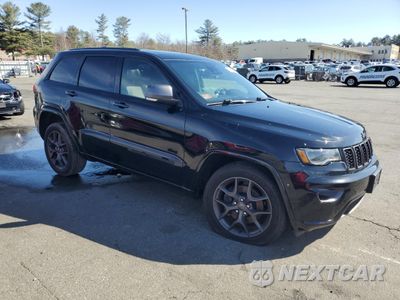 Czwarte zdjęcie samochodu z boku: 2021 JEEP GRAND CHEROKEE LIMITED VIN:1C4RJFBGXMC635488 - miniatura