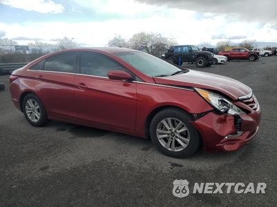 Czwarte zdjęcie samochodu z boku: 2013 HYUNDAI SONATA GLS VIN:5NPEB4AC3DH718666 - miniatura