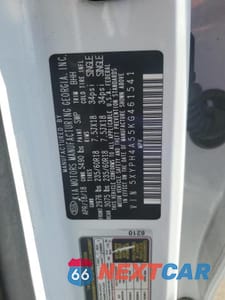 Zdjęcie 13 z 13 samochodu: 2019 KIA SORENTO EX VIN:5XYPH4A55KG461541 - miniatura