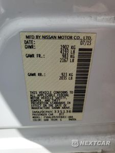 Zdjęcie 13 z 13 samochodu: 2015 NISSAN LEAF S VIN:1N4AZ0CPXFC335136 - miniatura