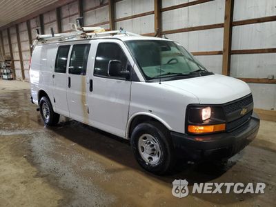 Czwarte zdjęcie samochodu z boku: 2015 CHEVROLET EXPRESS G2500 VIN:1GCWGFCF8F1193297 - miniatura
