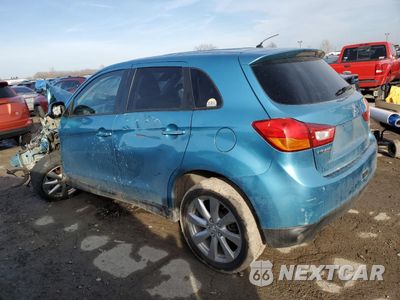 Drugie zdjęcie samochodu z przodu: 2014 MITSUBISHI OUTLANDER SPORT ES VIN:4A4AP3AU3EE007868 - miniatura