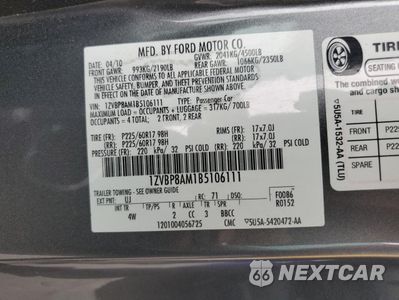 Zdjęcie 12 z 12 samochodu: 2011 FORD MUSTANG VIN:1ZVBP8AM1B5106111 - miniatura