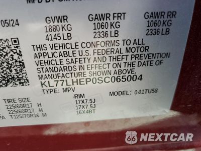 Zdjęcie 13 z 14 samochodu: 2025 CHEVROLET TRAX 1LT VIN:KL77LHEP0SC065004 - miniatura