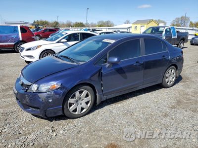 2010 HONDA CIVIC LX 19XFA1F50AE060563 - główne zdjęcie licytacji z USA - miniatura