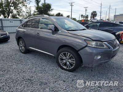 Czwarte zdjęcie samochodu z boku: 2013 LEXUS RX 350 VIN:2T2ZK1BA2DC126087 - miniatura