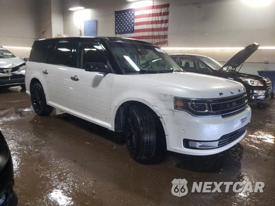 Czwarte zdjęcie samochodu z boku: 2019 FORD FLEX LIMITED VIN:2FMHK6D89KBA08594 - miniatura