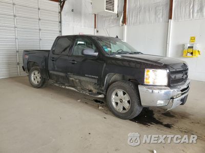 Czwarte zdjęcie samochodu z boku: 2012 CHEVROLET SILVERADO K1500 LT VIN:1GCPKSE7XCF105477 - miniatura