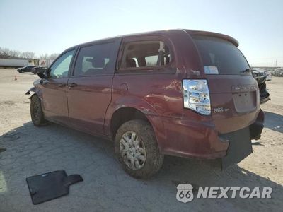 Drugie zdjęcie samochodu z przodu: 2019 DODGE GRAND CARAVAN SE VIN:2C4RDGBG1KR524829 - miniatura