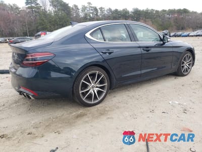 Trzecie zdjęcie samochodu z tyłu: 2022 GENESIS G70 BASE VIN:KMTG34TA1NU091010 - miniatura