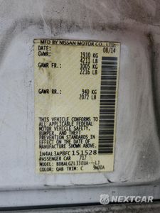 Zdjęcie 12 z 14 samochodu: 2015 NISSAN ALTIMA 2.5 VIN:1N4AL3AP8FC151528 - miniatura