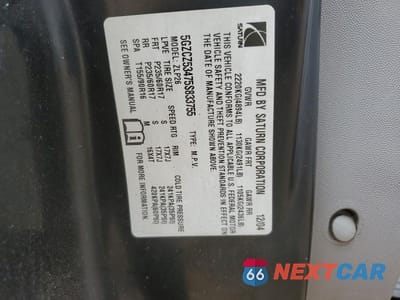 Zdjęcie 15 z 15 samochodu: 2005 SATURN VUE VIN:5GZCZ53475S833755 - miniatura